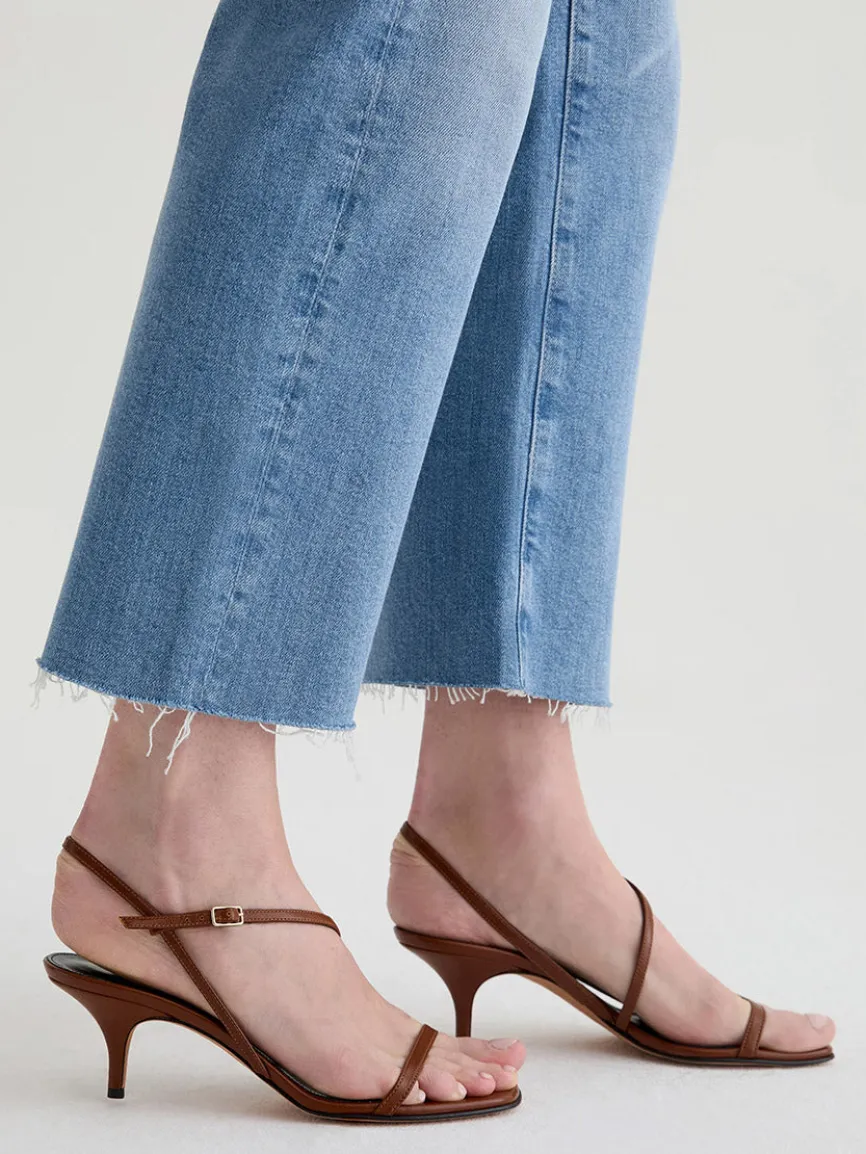 AG Jeans Brinley Mid-Rise Straight in Fiction