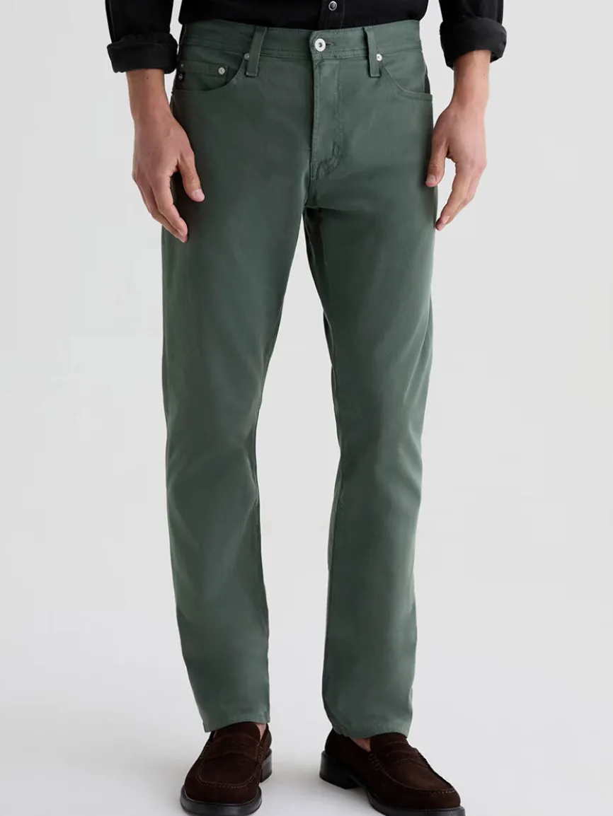 AG Jeans Everett Sueded in Cypress Green