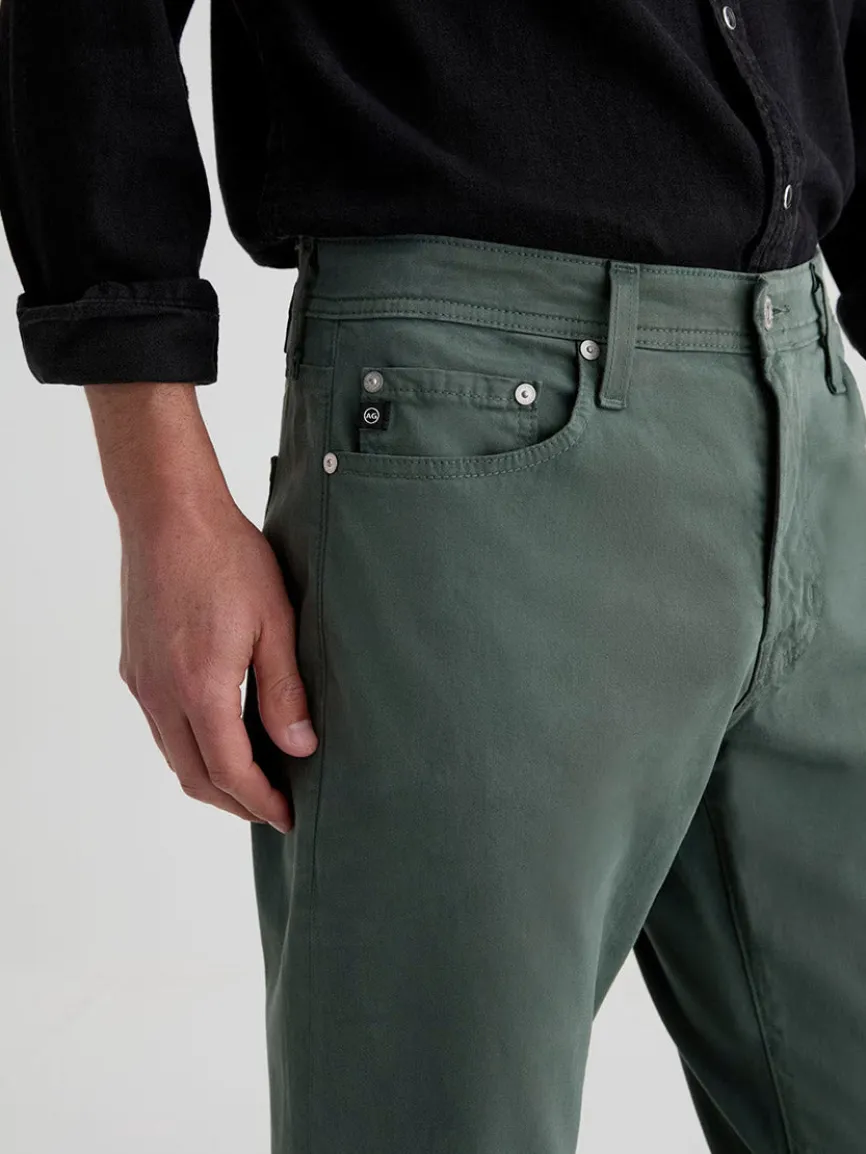 AG Jeans Everett Sueded in Cypress Green