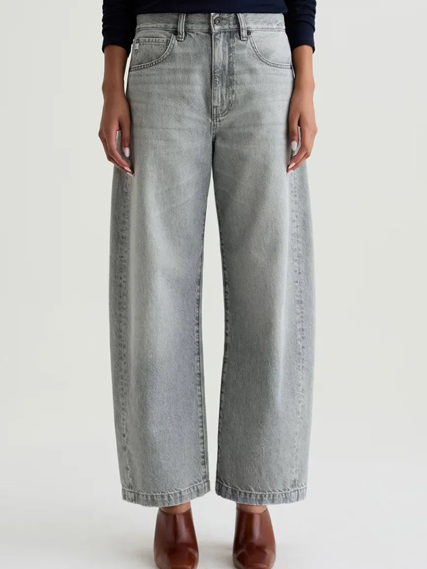 AG Jeans Hattie High Rise Barrel in Al Fresco