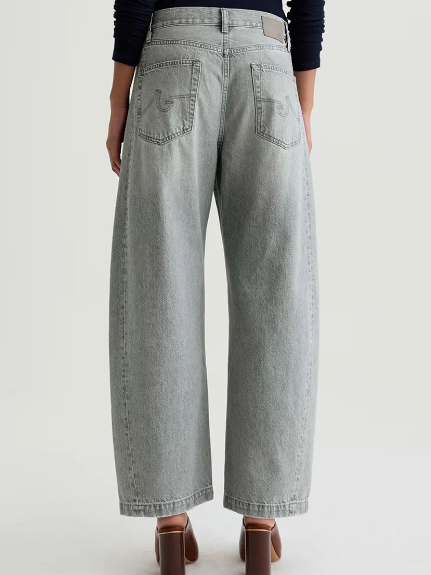 AG Jeans Hattie High Rise Barrel in Al Fresco