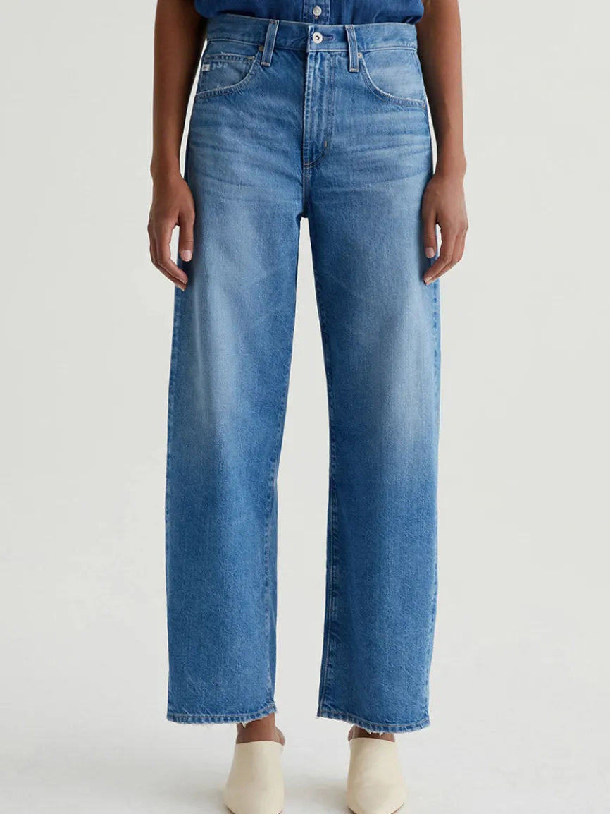 AG Jeans Hattie High Rise Barrel in Flashback