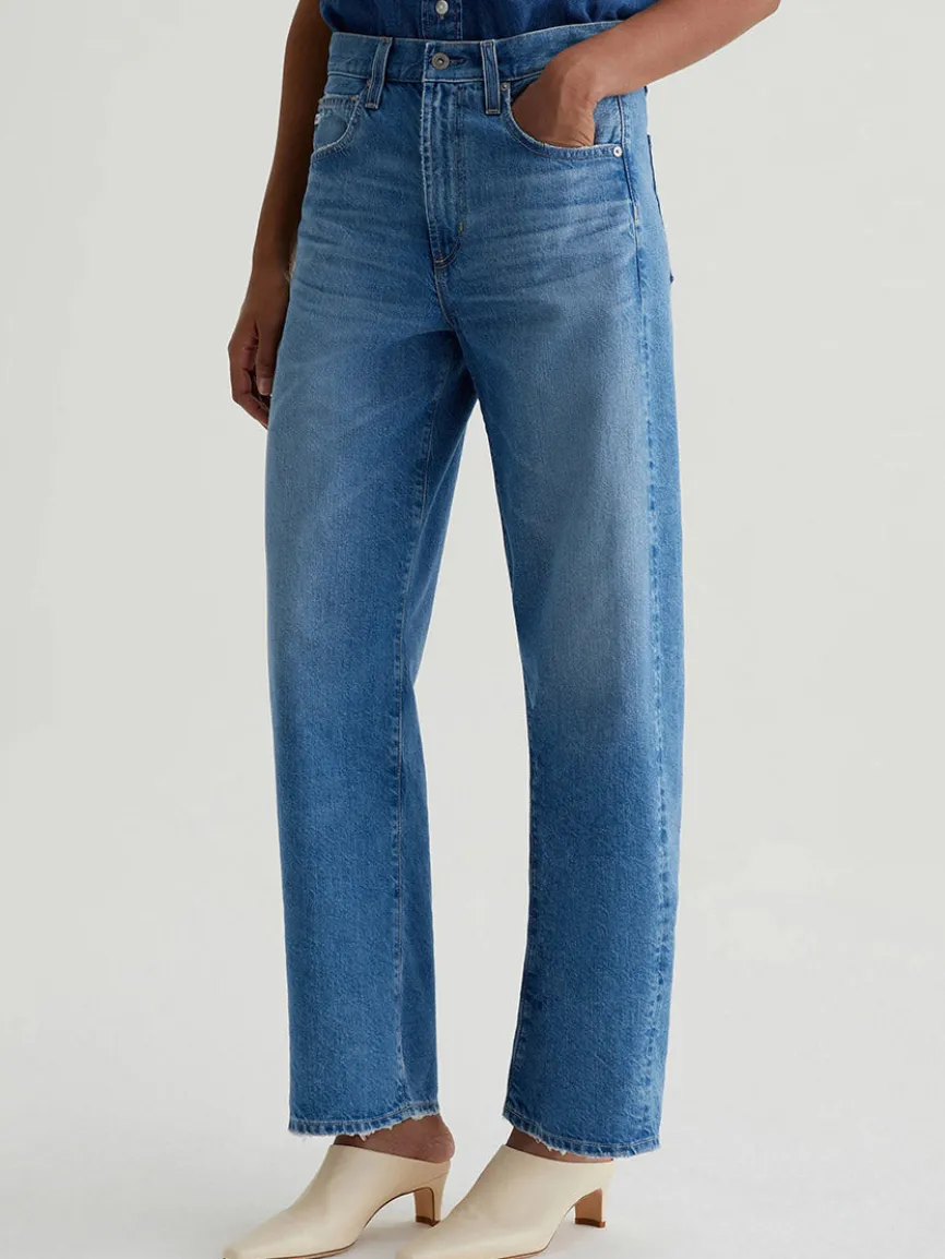 AG Jeans Hattie High Rise Barrel in Flashback