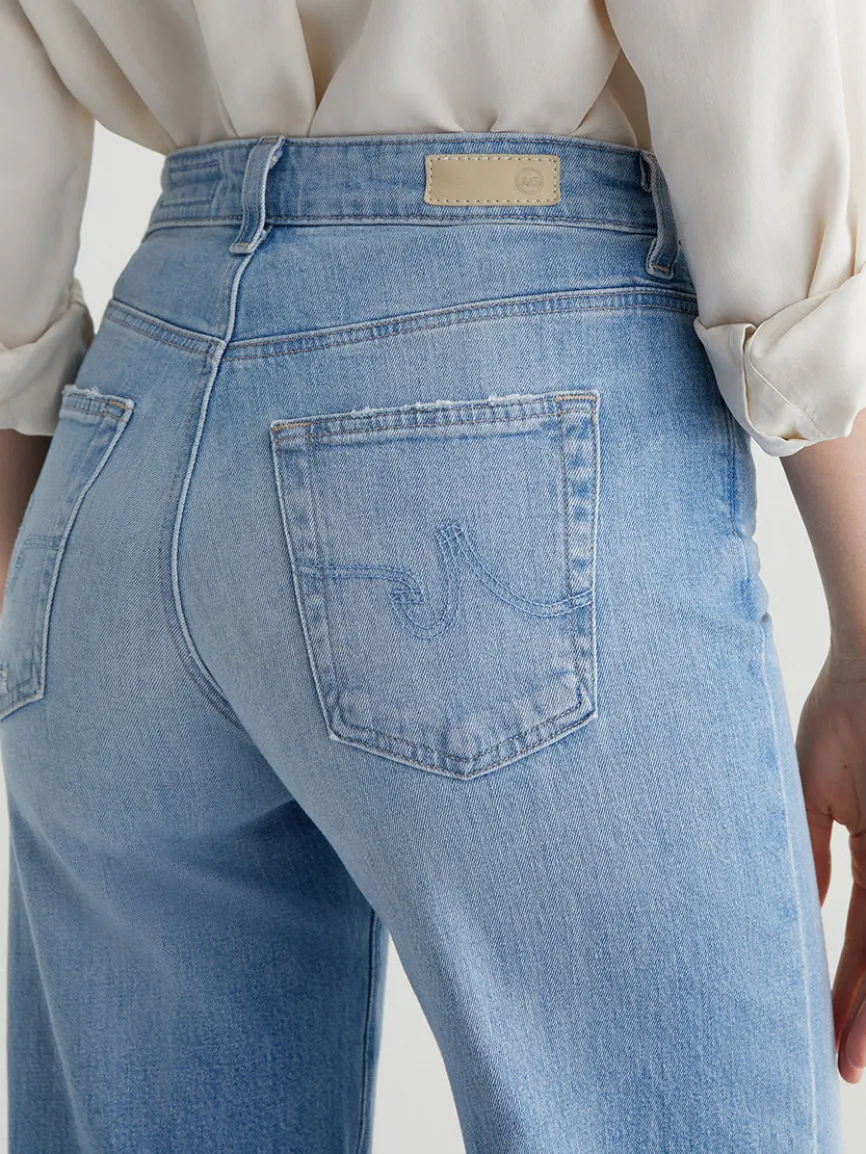 AG Jeans Saige Wide Leg Crop in Dana Point
