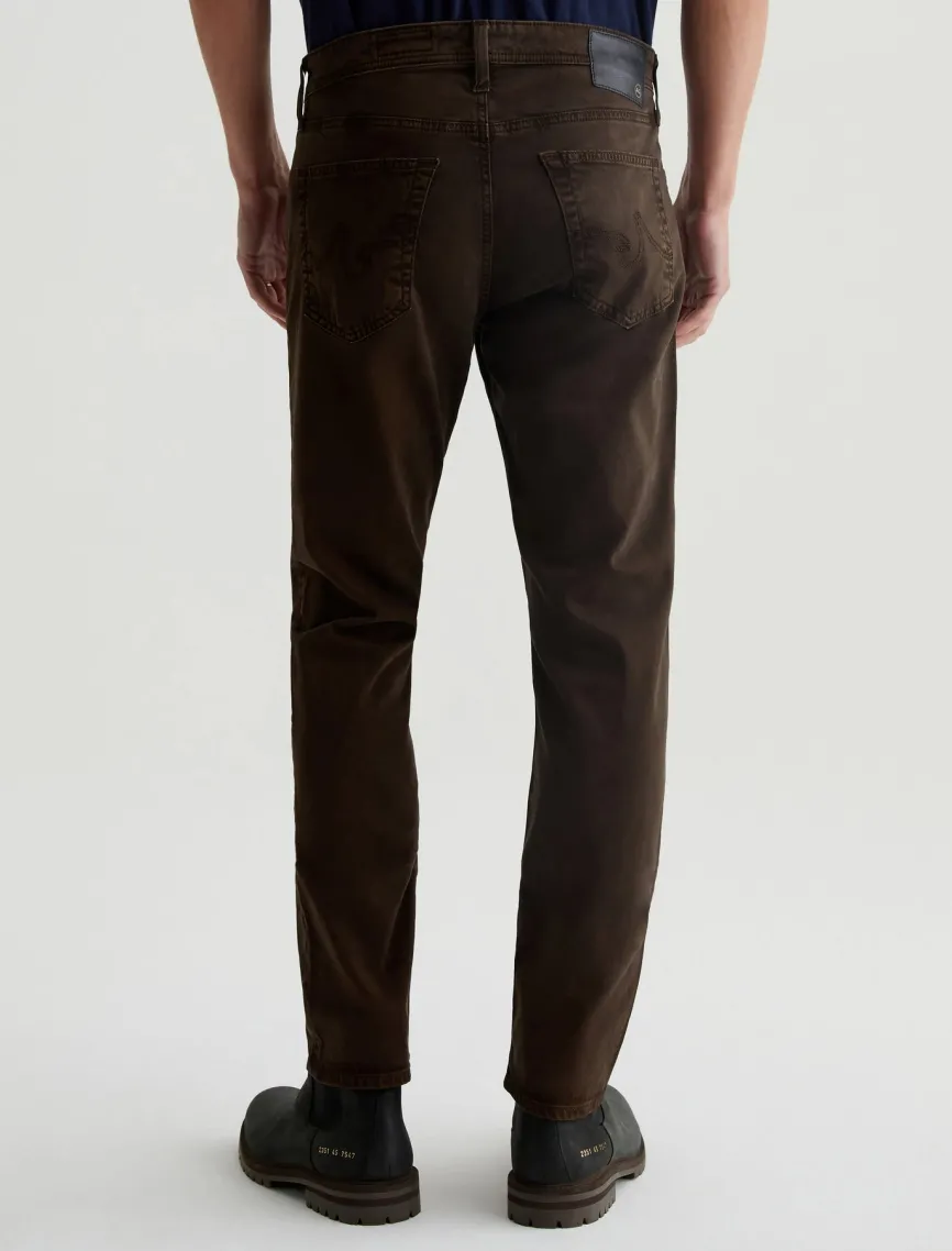 AG Jeans Tellis Sueded Modern Slim in Sulfur Deep Woodland