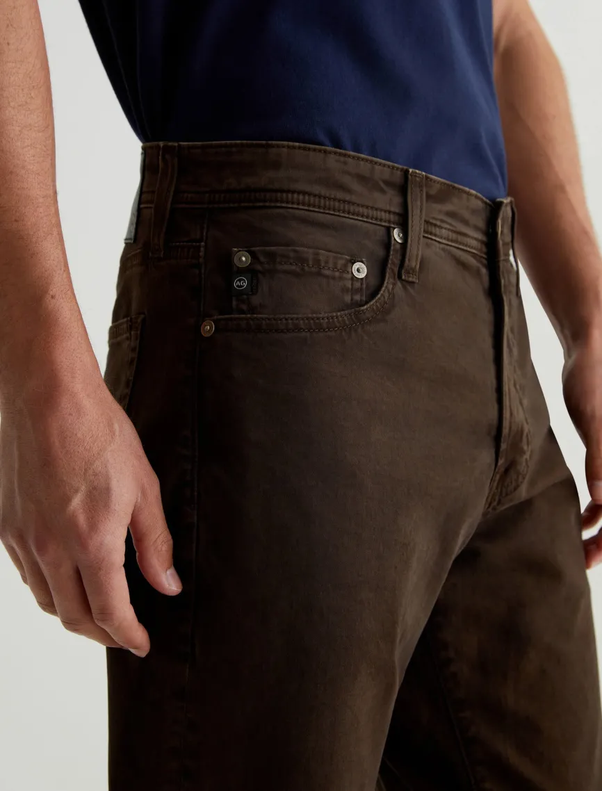 AG Jeans Tellis Sueded Modern Slim in Sulfur Deep Woodland