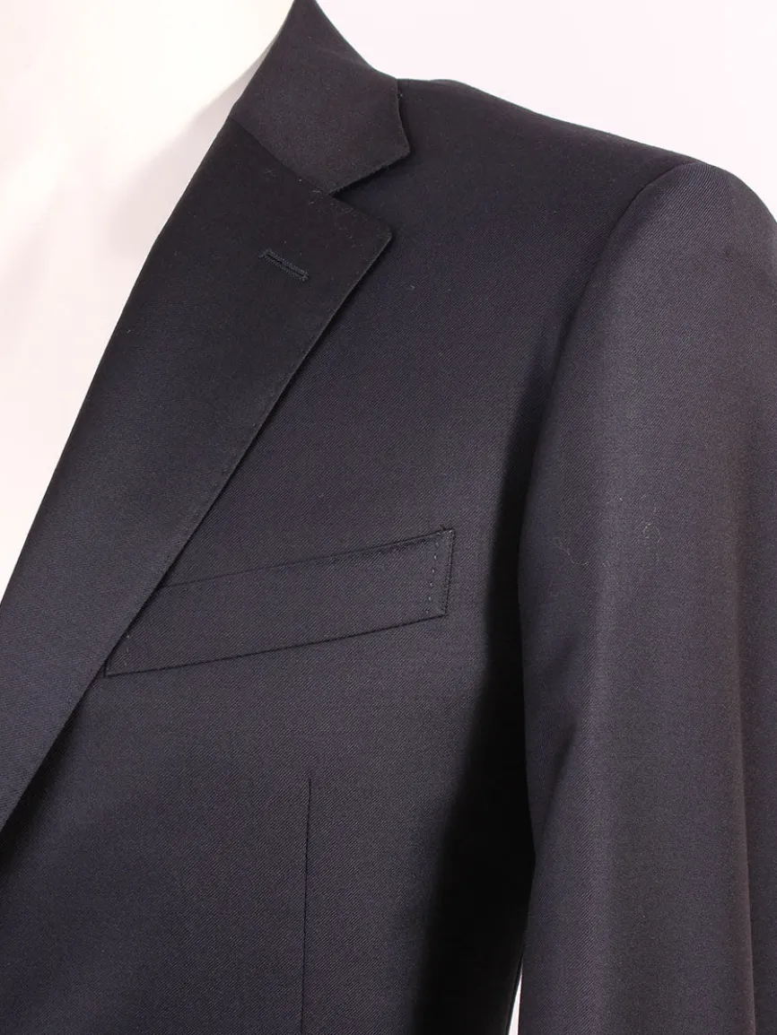 Canali Contemporary Fit Suit in Navy