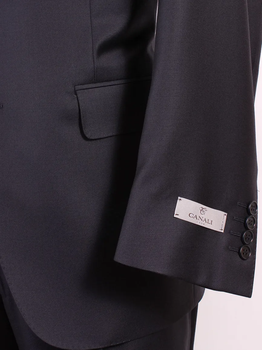 Canali Contemporary Fit Suit in Navy