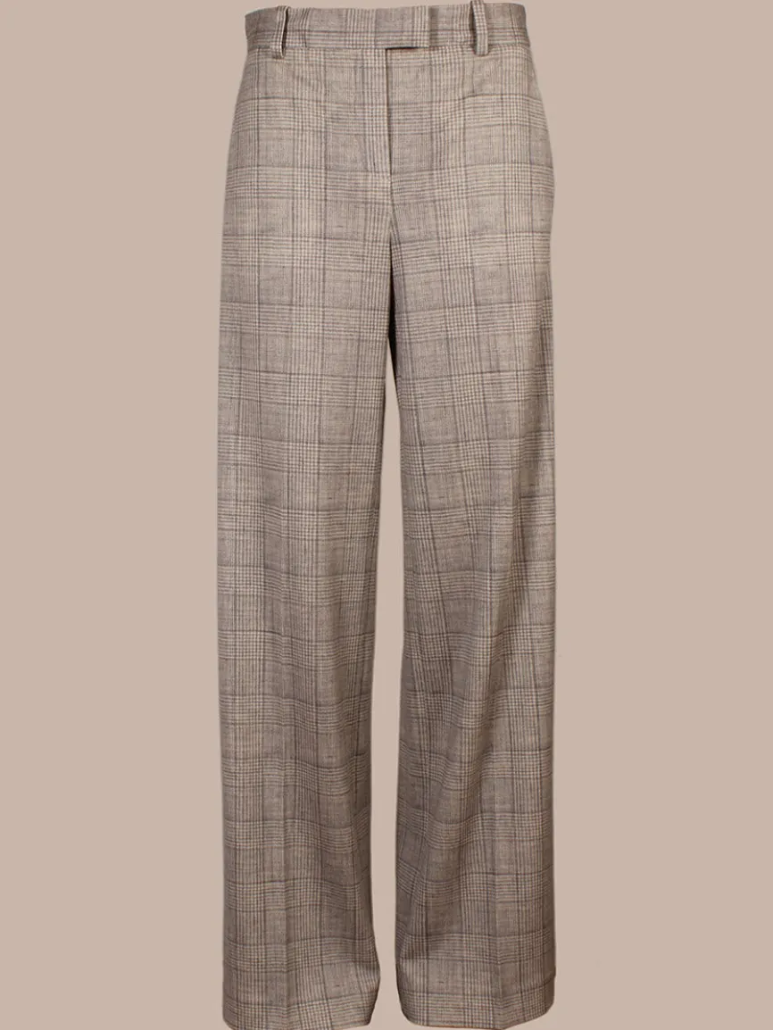 Circolo 1901 Prince of Wales Trouser in Grey