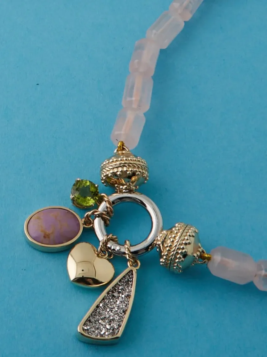 Clara Williams ClaraCharm™ Rhodium Ring Mini Centerpiece