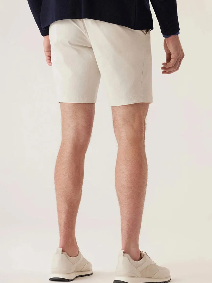 DEKE Galaxy Bermuda Ultra 4X Stretch Twill in Silver