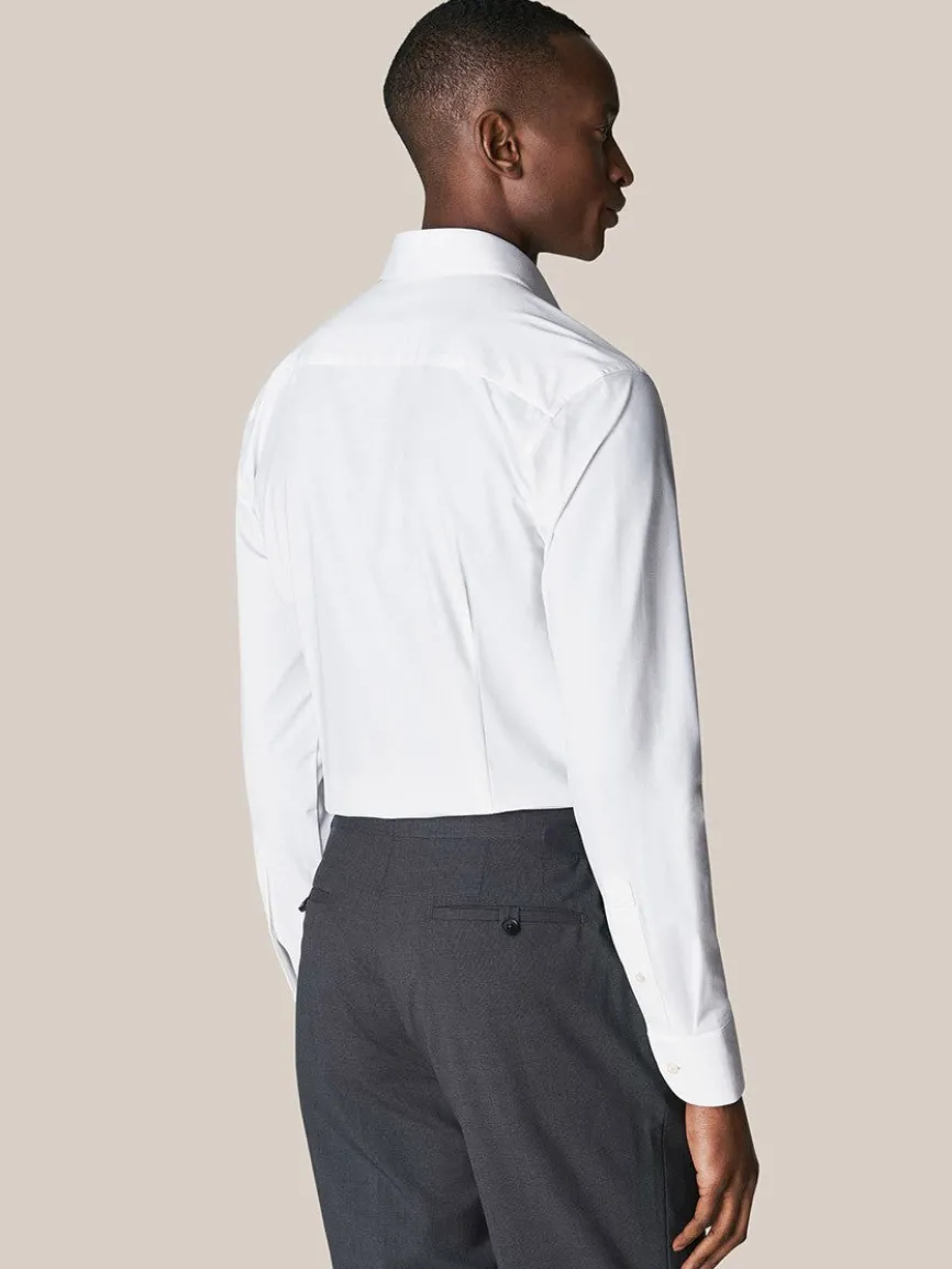 Eton White Four-Way Stretch Shirt