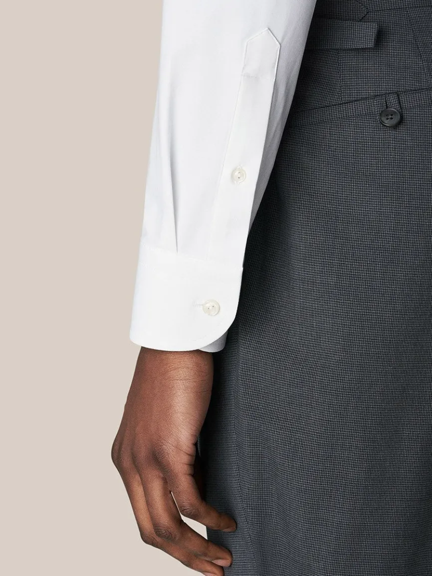 Eton White Four-Way Stretch Shirt