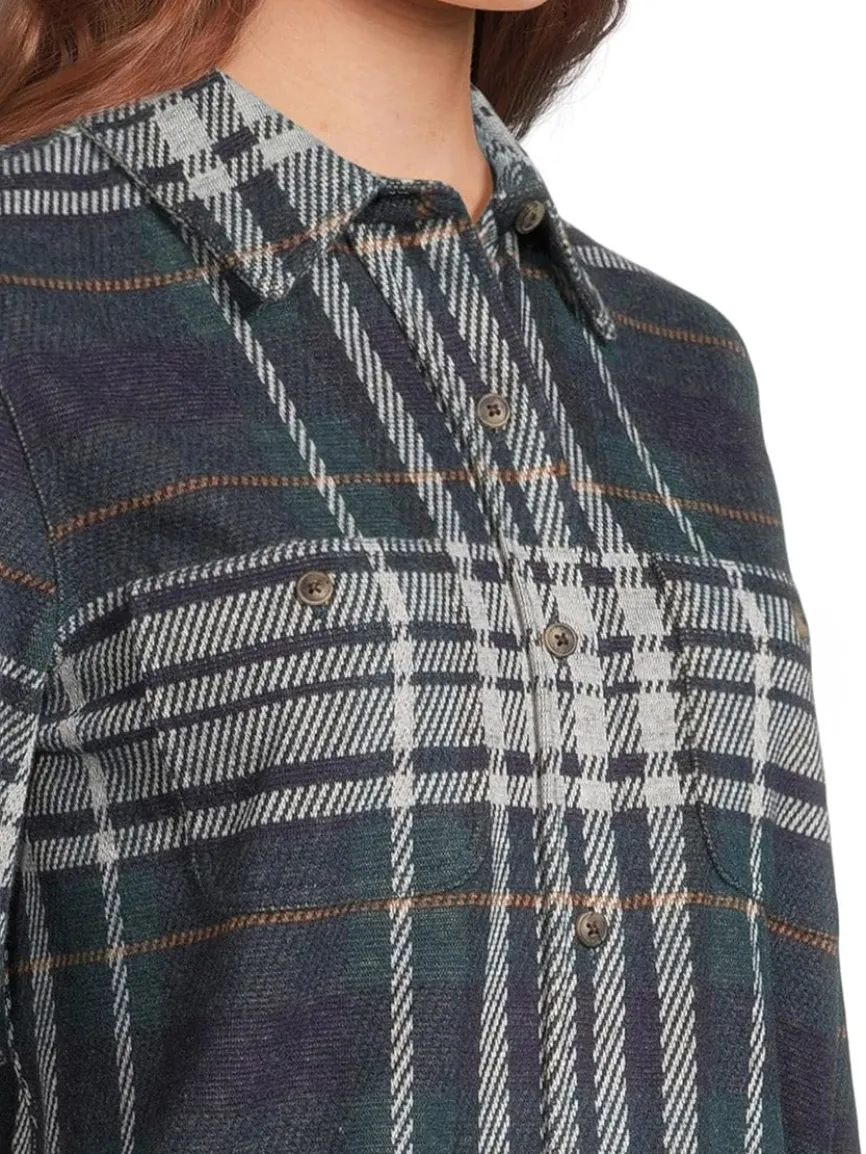 Faherty Brand Legend Sweater Shirt in Blue Ridge Plaid