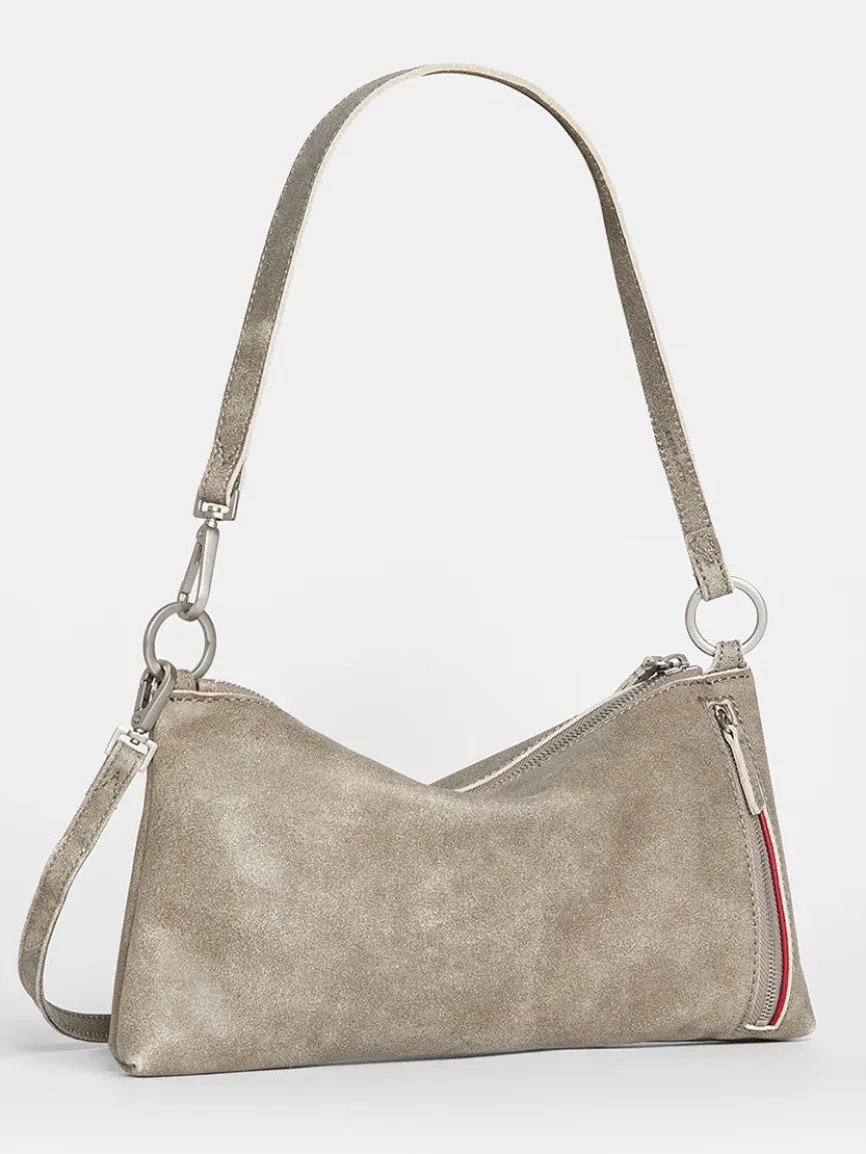 Hammitt Los Angeles Kyle Shoulder Bag in Pewter/Brushed Silver