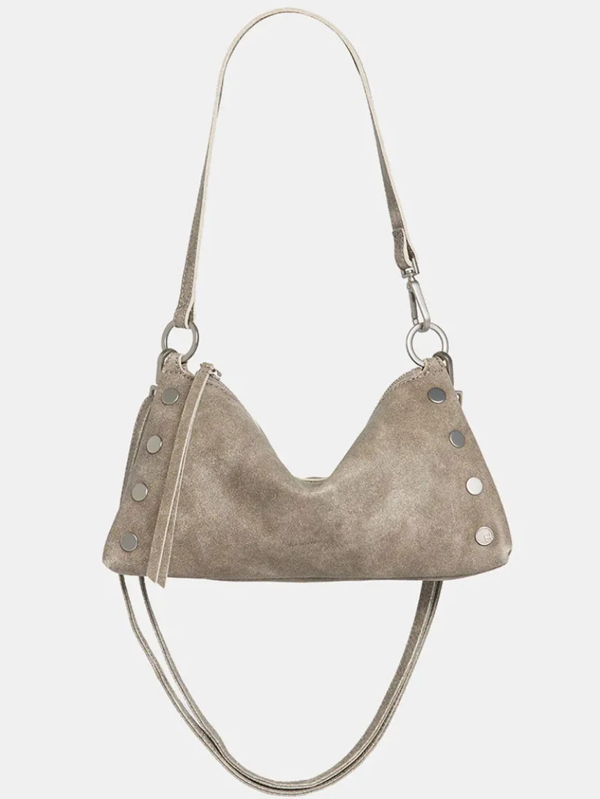 Hammitt Los Angeles Kyle Shoulder Bag in Pewter/Brushed Silver