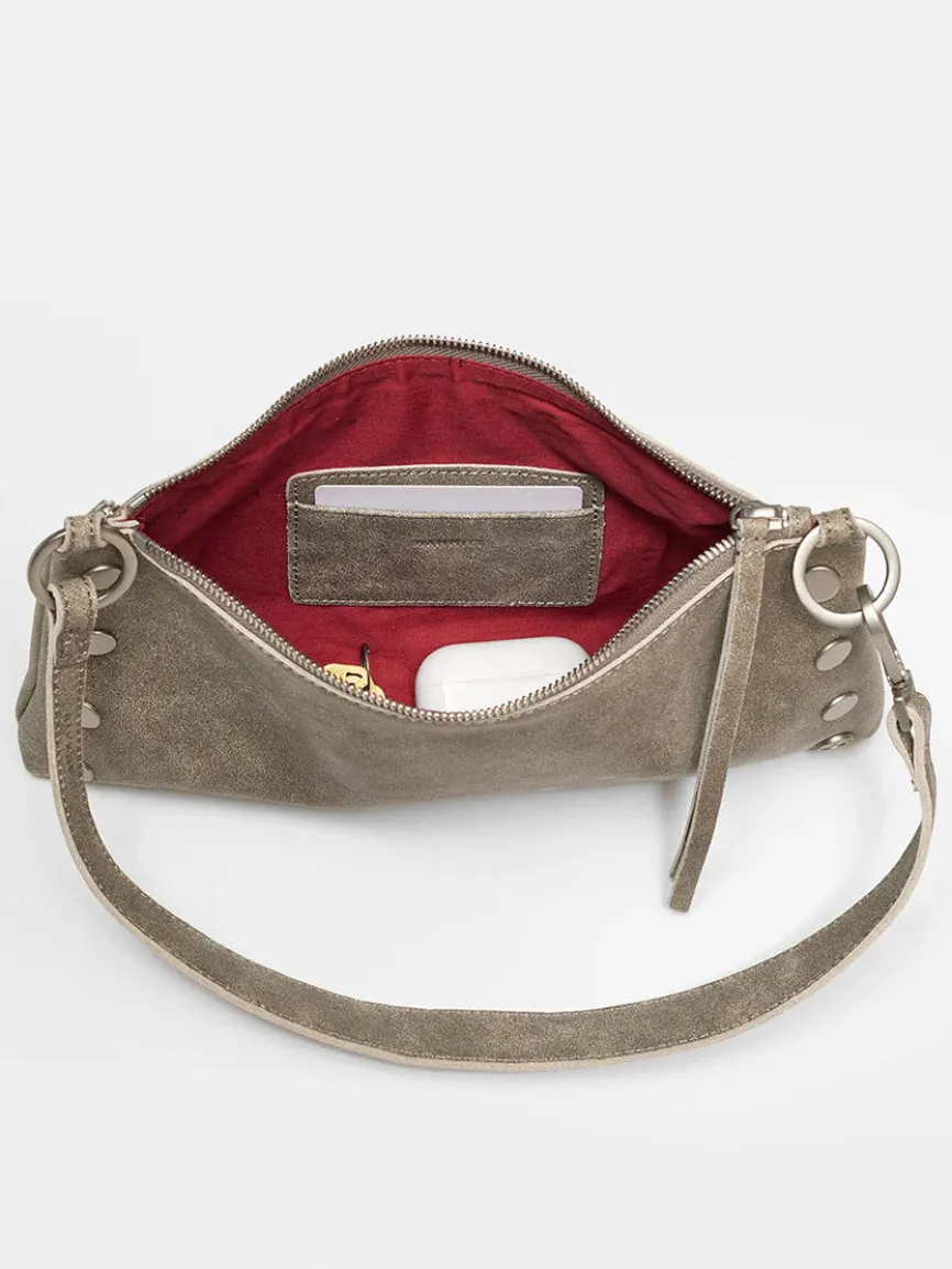 Hammitt Los Angeles Kyle Shoulder Bag in Pewter/Brushed Silver