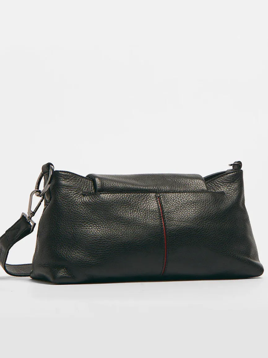 Hammitt Los Angeles VIP Satchel in Black/Gunmetal