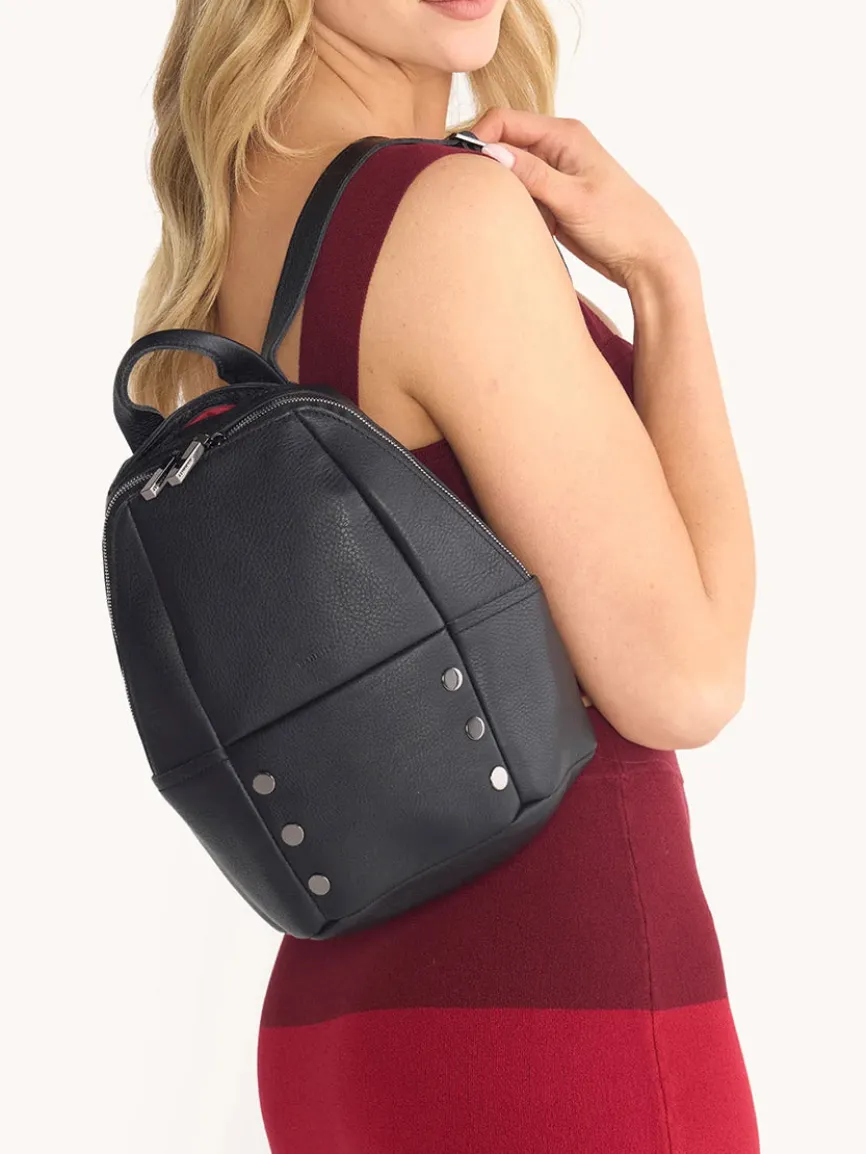 Hammitt Los Angeles Hunter Medium Backpack in Black/Gunmetal