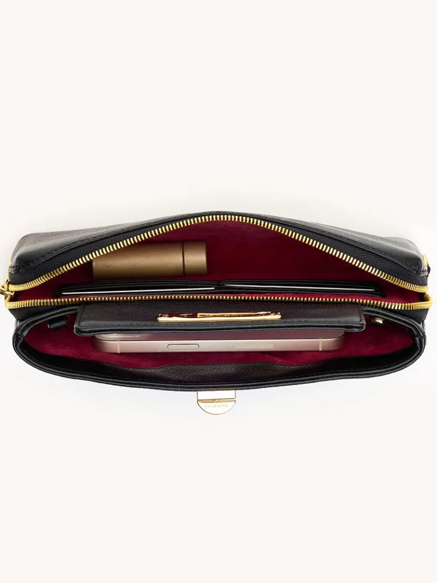 Hammitt Los Angeles Charlotte Small in Black/Gold