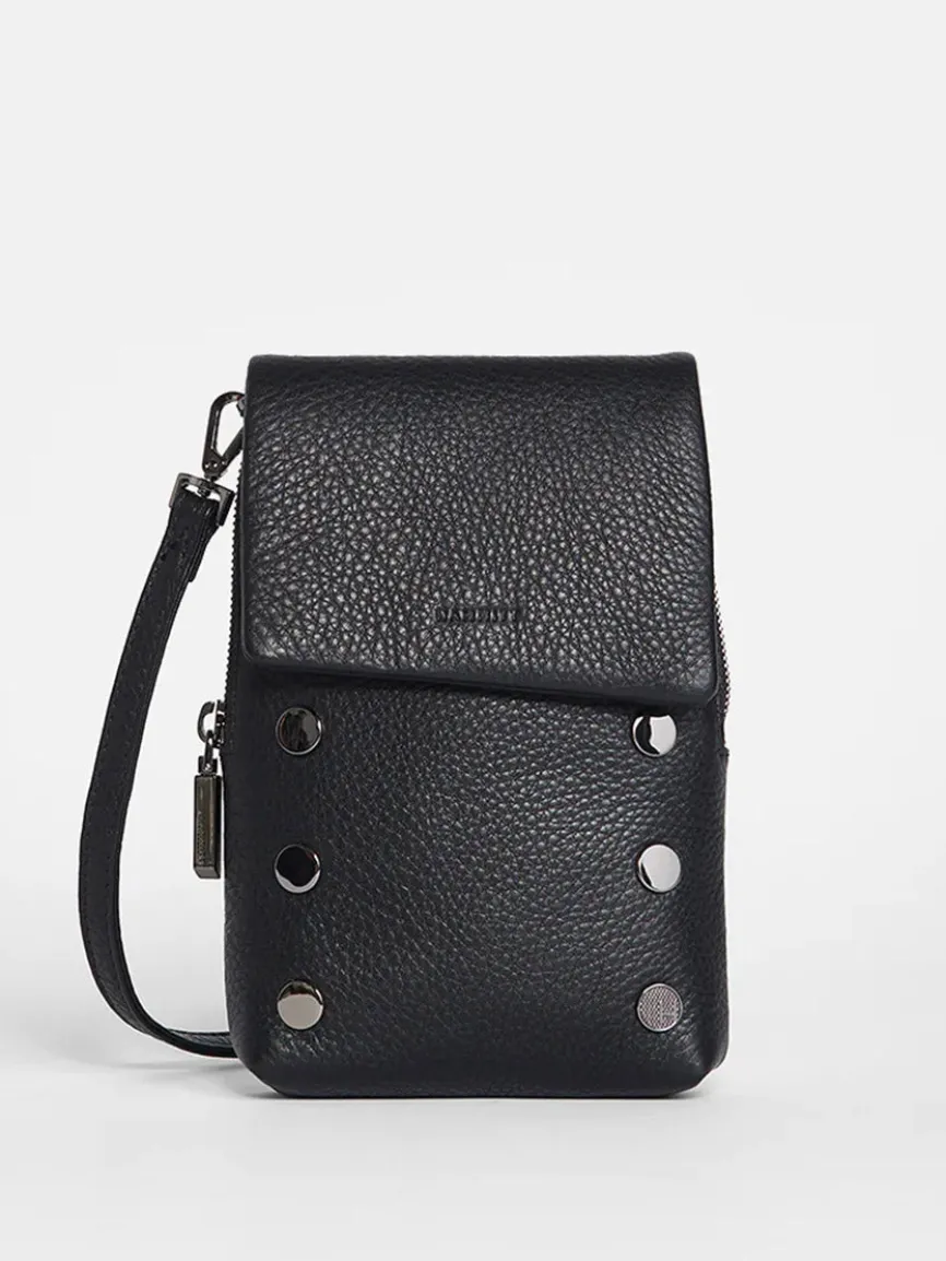 Hammitt Los Angeles VIP Mobile in Black/Gunmetal