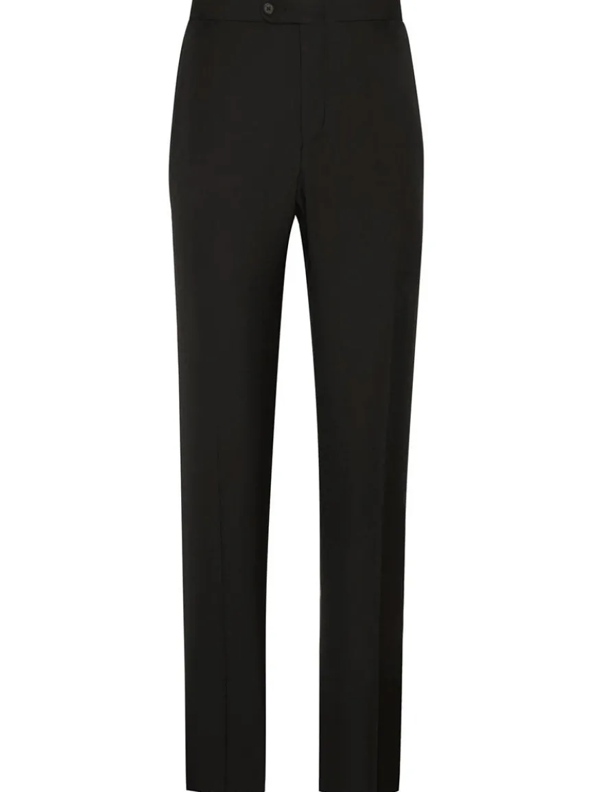 Hickey Freeman (Heritage Gold) Black Peak Lapel B-Body Tuxedo