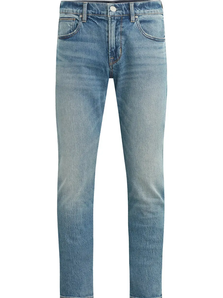 Hudson Blake Slim Straight Jeans in Blue Cove