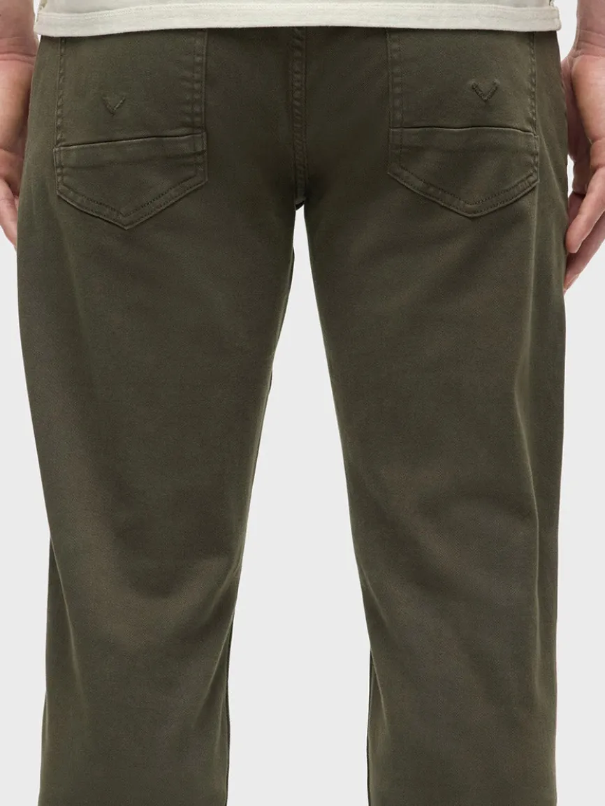 Hudson Blake Slim Straight Jeans in Dark Forest