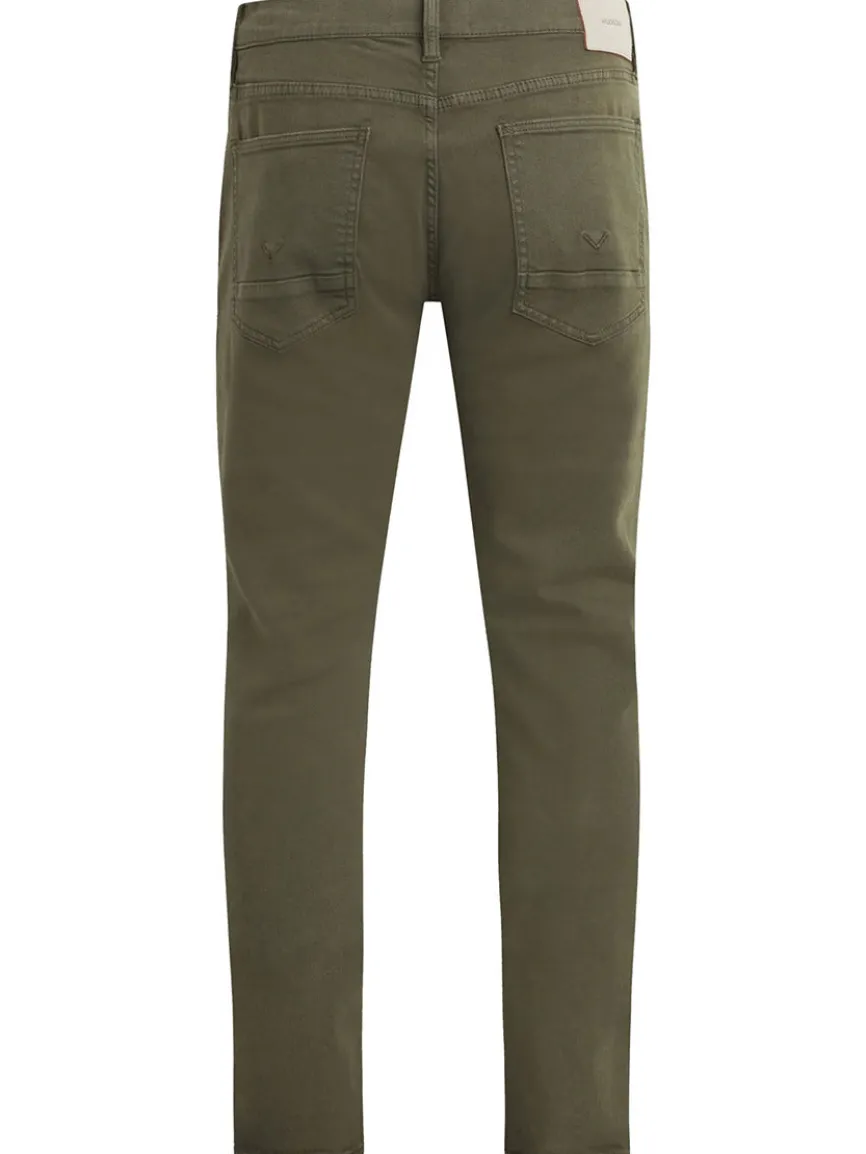 Hudson Blake Slim Straight Jeans in Dark Forest
