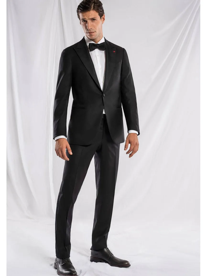 Isaia Sanita AquaSpyder Peak Lapel Tuxedo