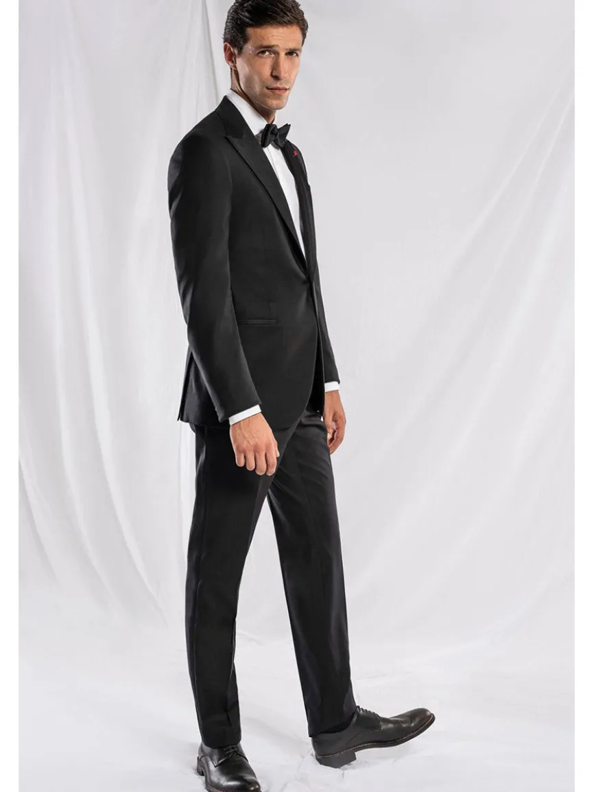 Isaia Sanita AquaSpyder Peak Lapel Tuxedo