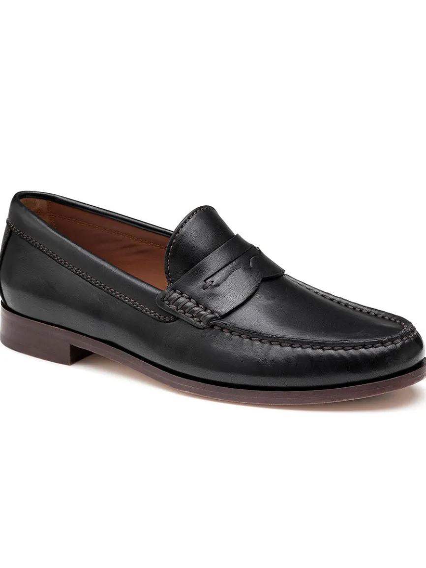 J & M Collection Baldwin Penny in Black Sheepskin