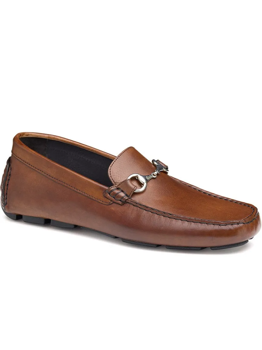 J & M Collection Dayton Bit in Brown Italian Calfskin