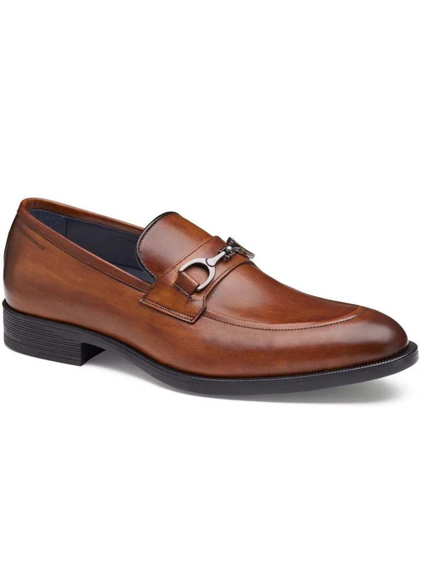 J & M Collection Flynch Bit in Tan Italian Calfskin