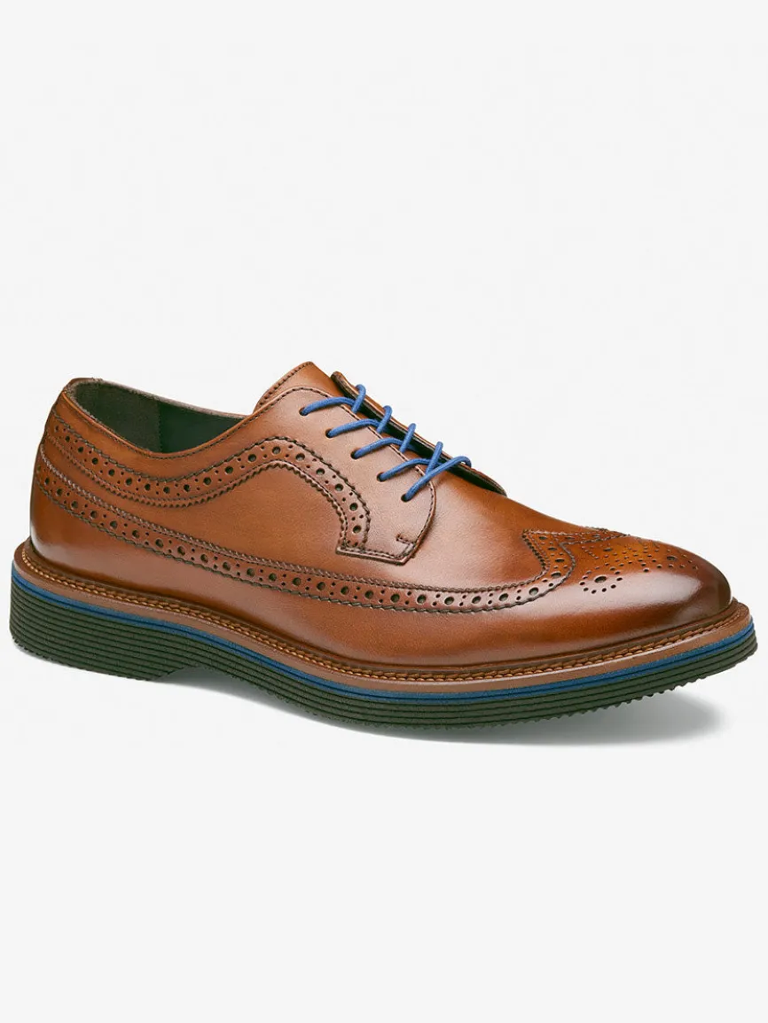 J & M Collection Jenson Longwing in Tan European Calfskin
