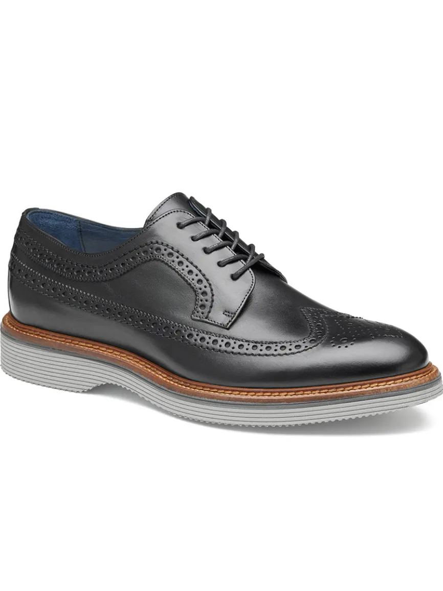 J & M Collection Jenson Longwing in Black Italian Calfskin