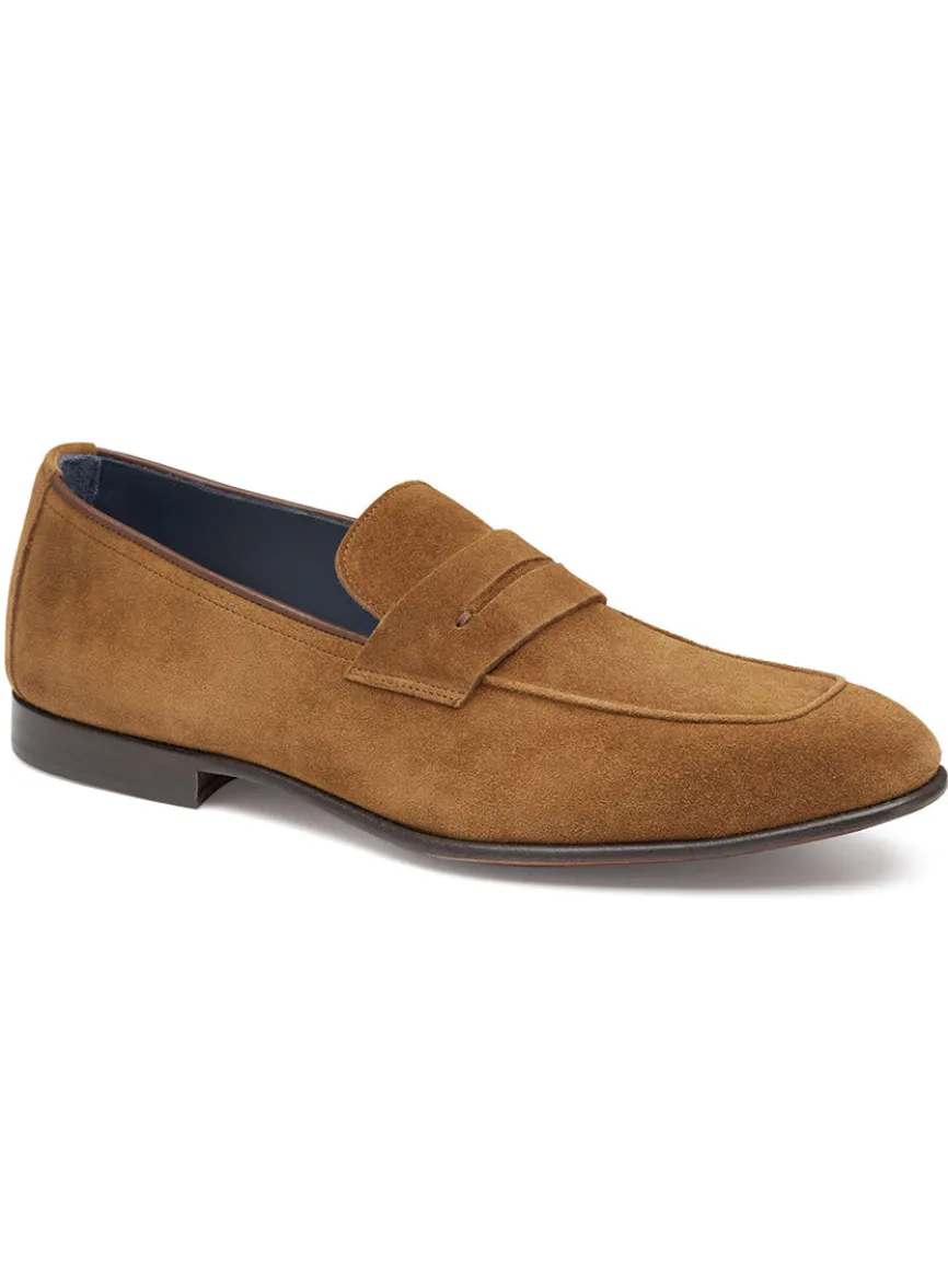 J & M Collection Taylor Penny in Snuff Italian Suede