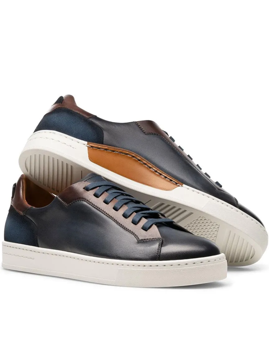 Magnanni Amadeo in Navy & Brown