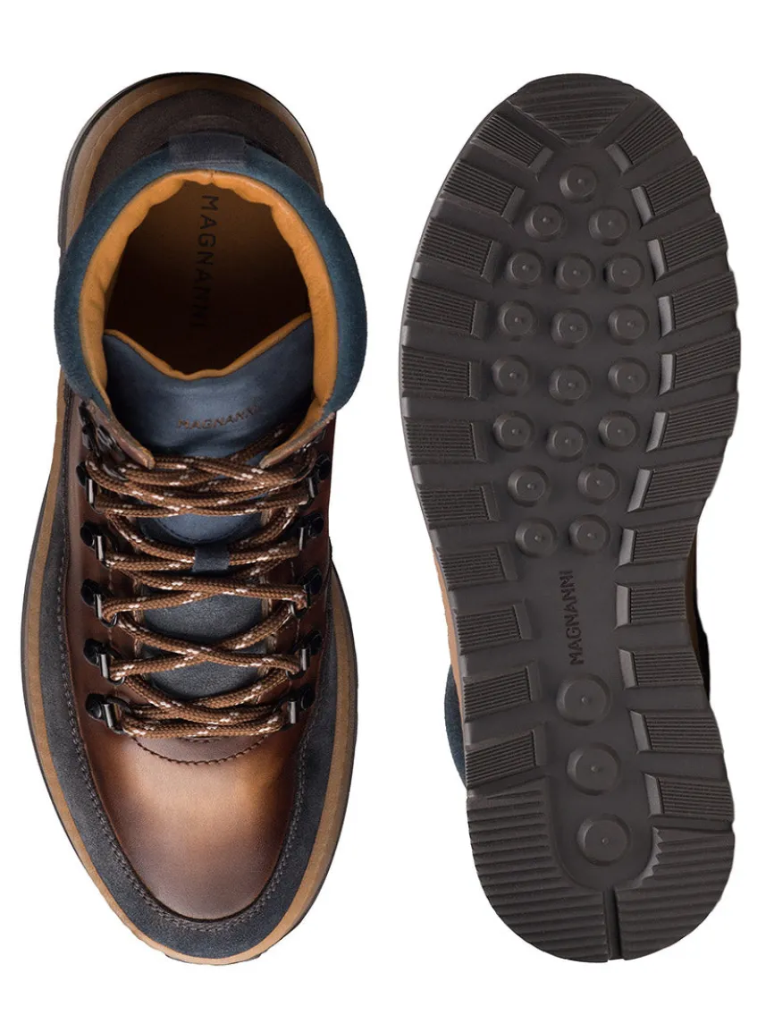 Magnanni Borazo in Indigo/Brown