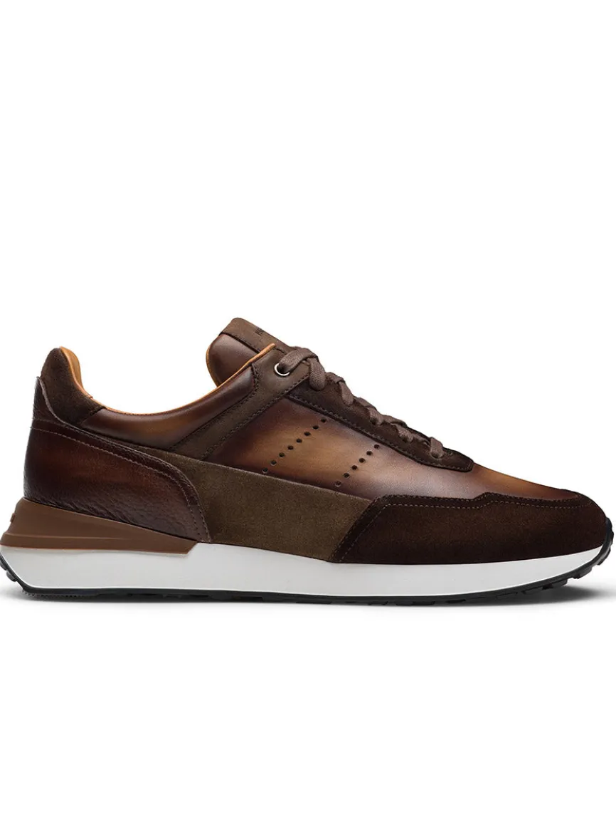 Magnanni Bravo V in Midbrown Suede/Brown