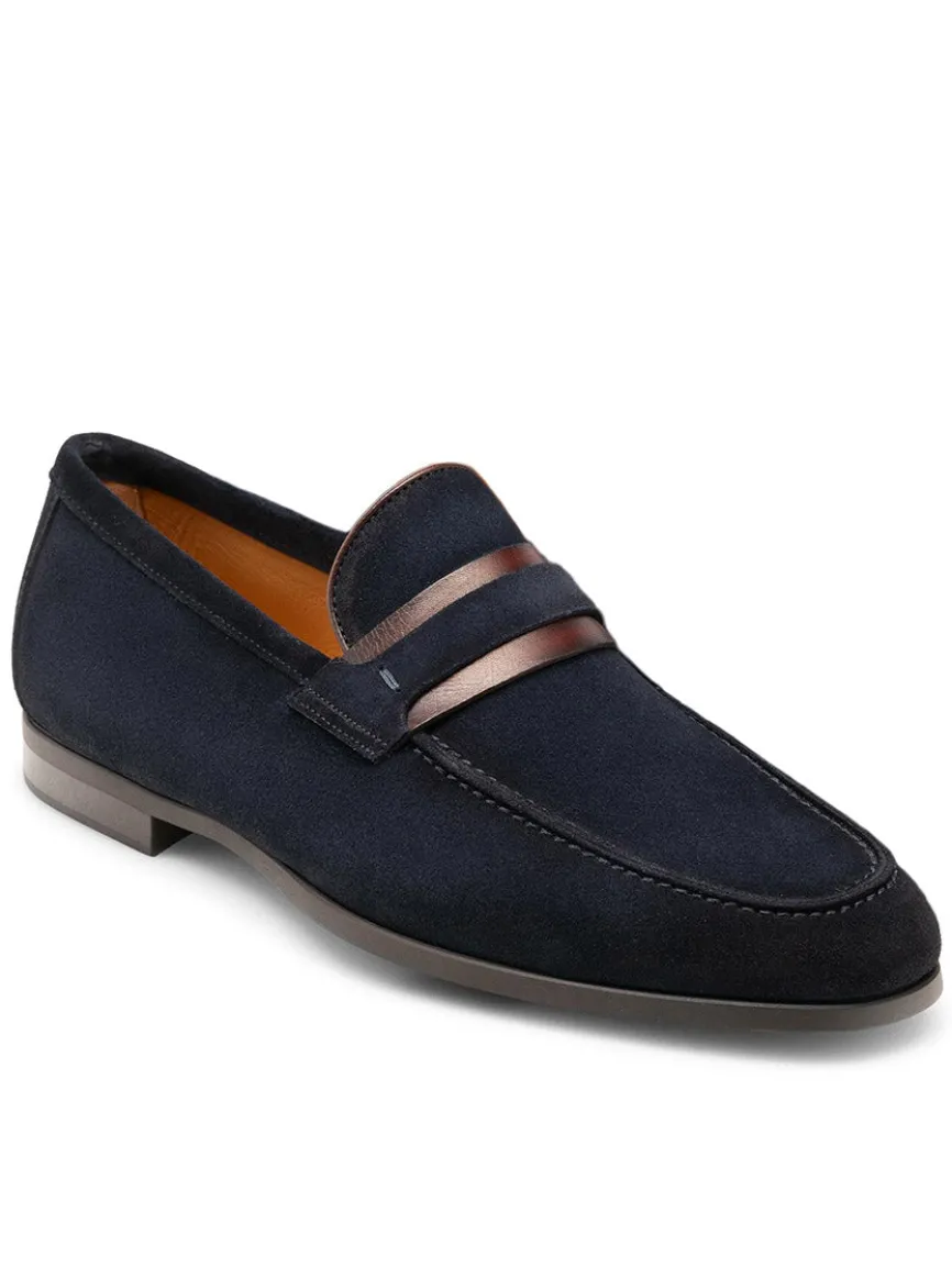 Magnanni Daniel in Navy Suede