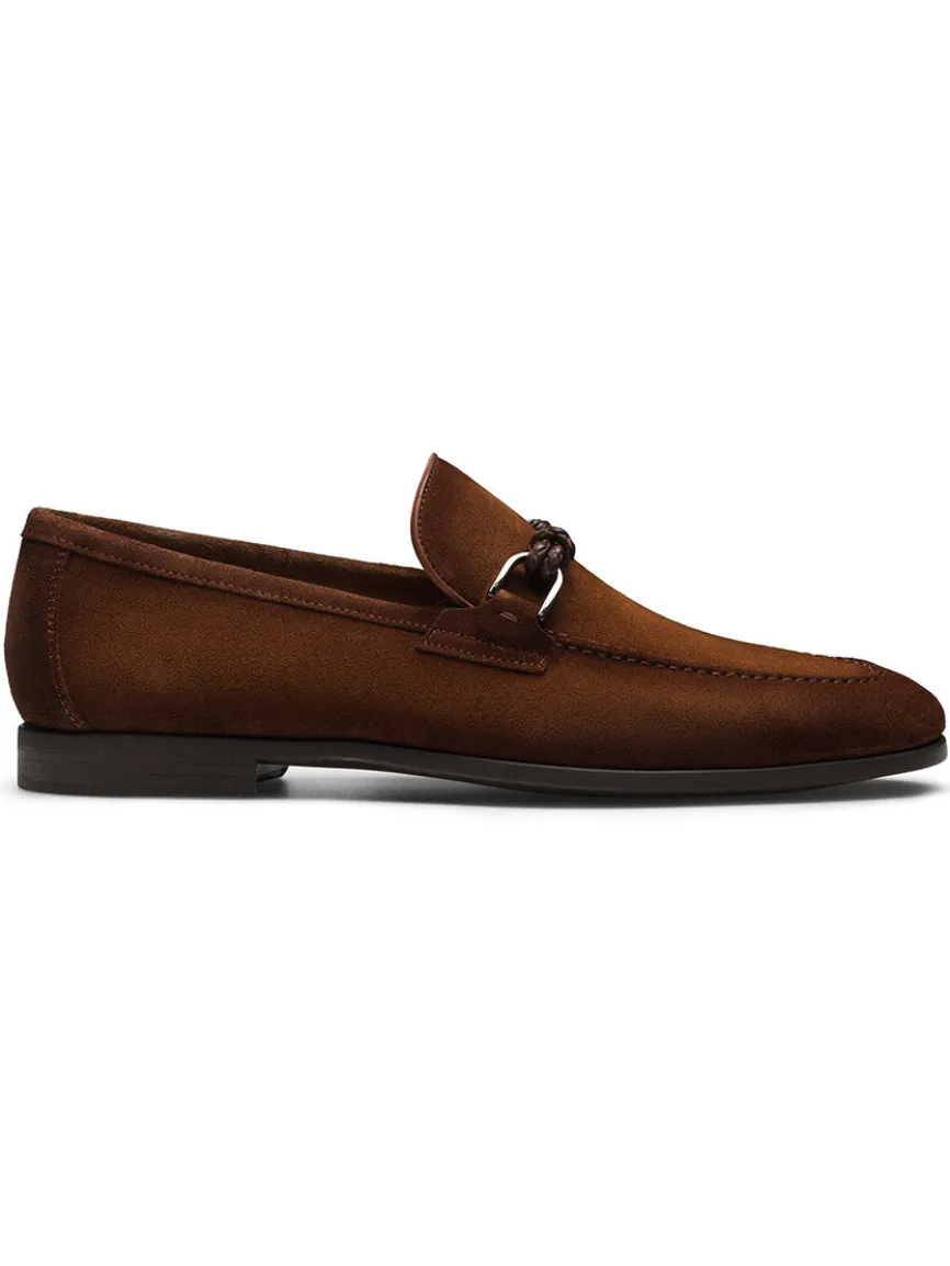 Magnanni Destin in Cognac Suede