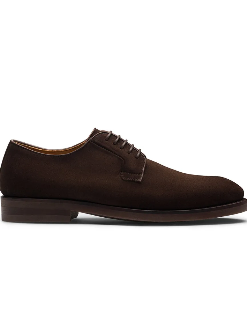 Magnanni Lanai in Midbrown Suede