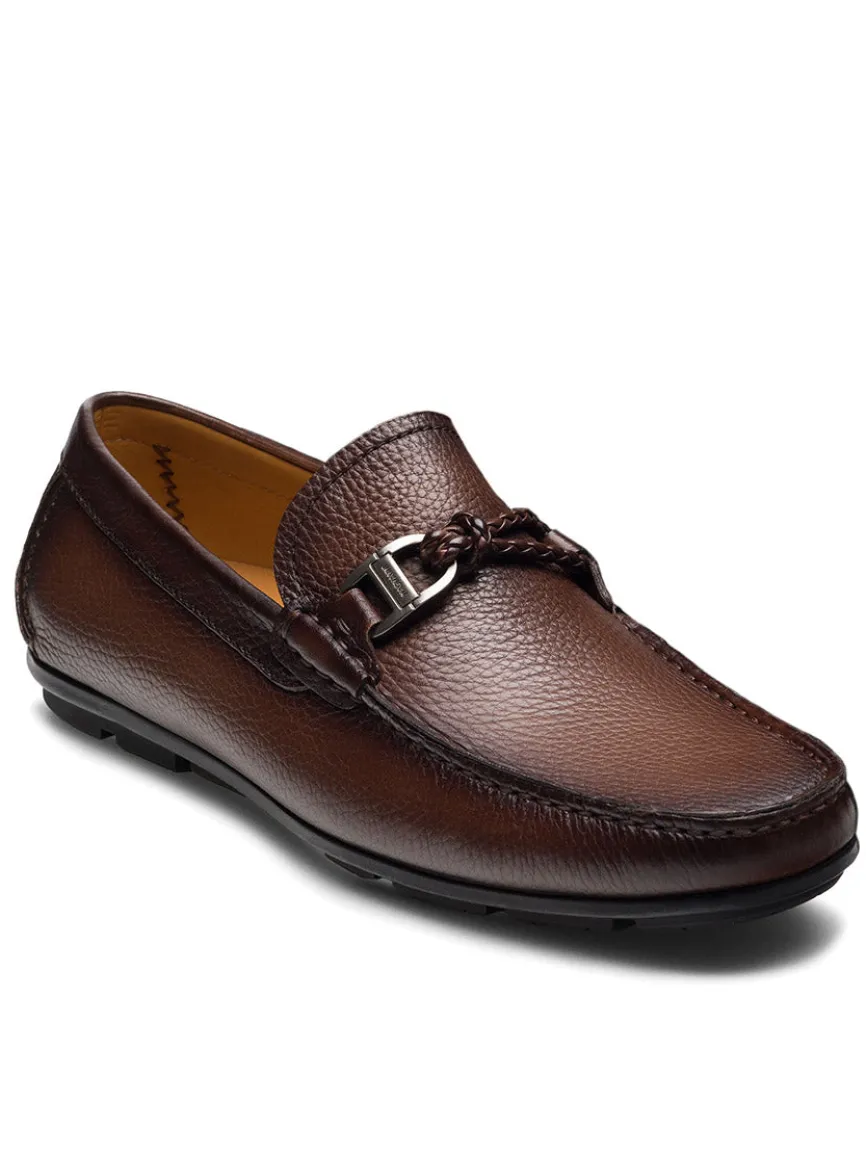 Magnanni Monterey Braid Bit in Tumbled Brown