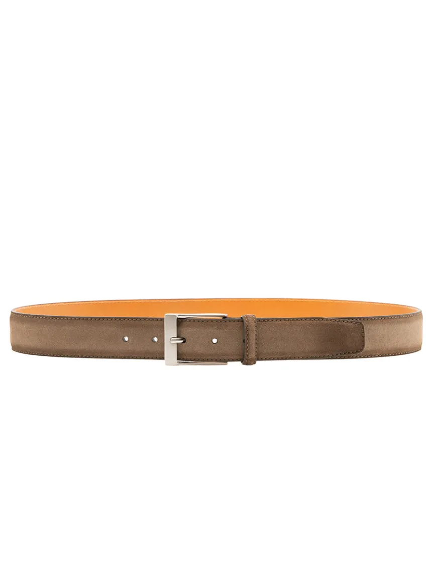 Magnanni Telante Belt in Torba Suede