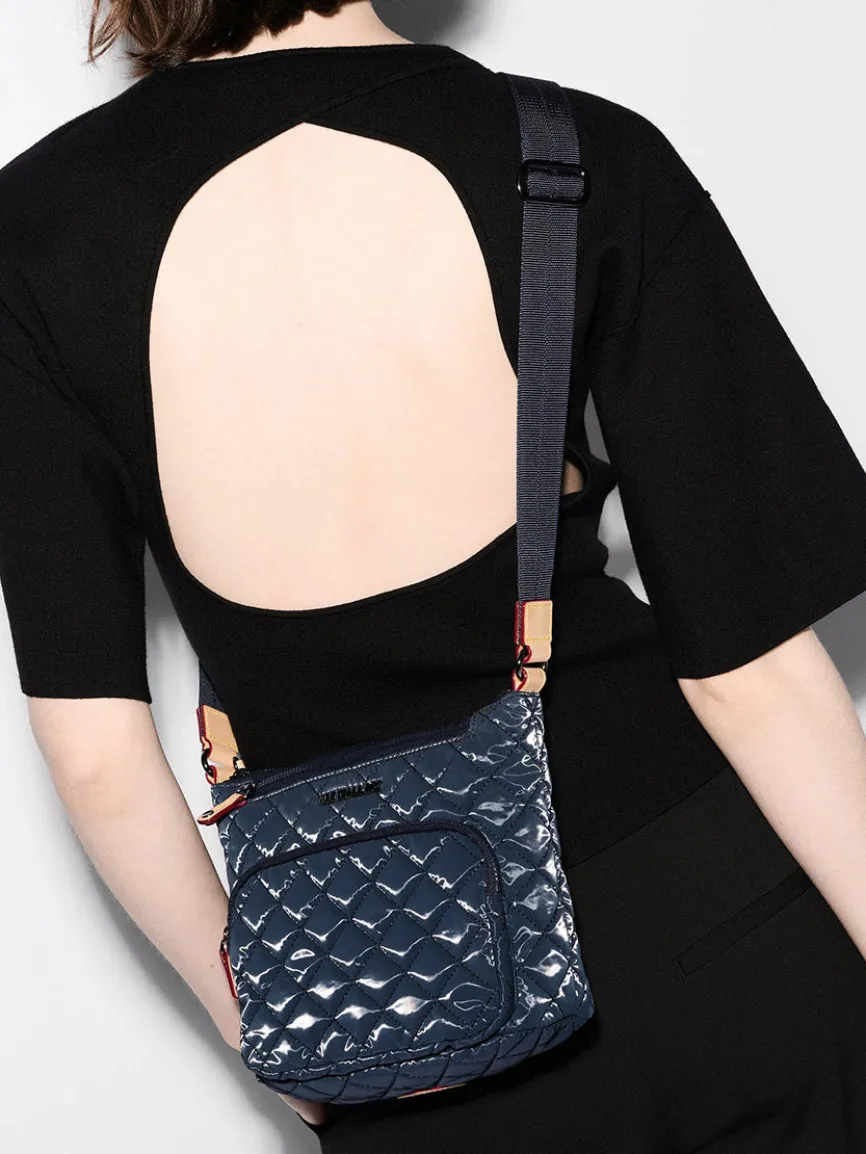 MZ Wallace Metro Scout Deluxe in Ink Liquid Oxford