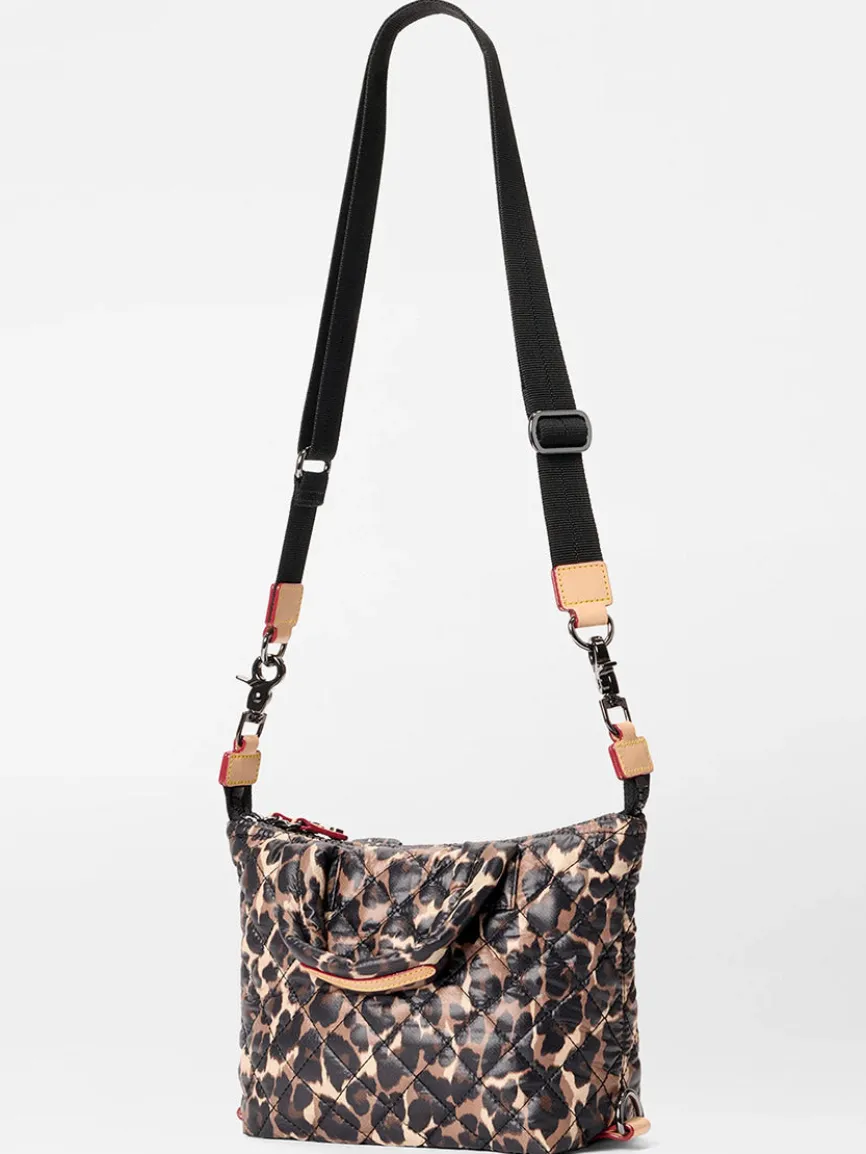 MZ Wallace Micro Sutton in Leopard Oxford