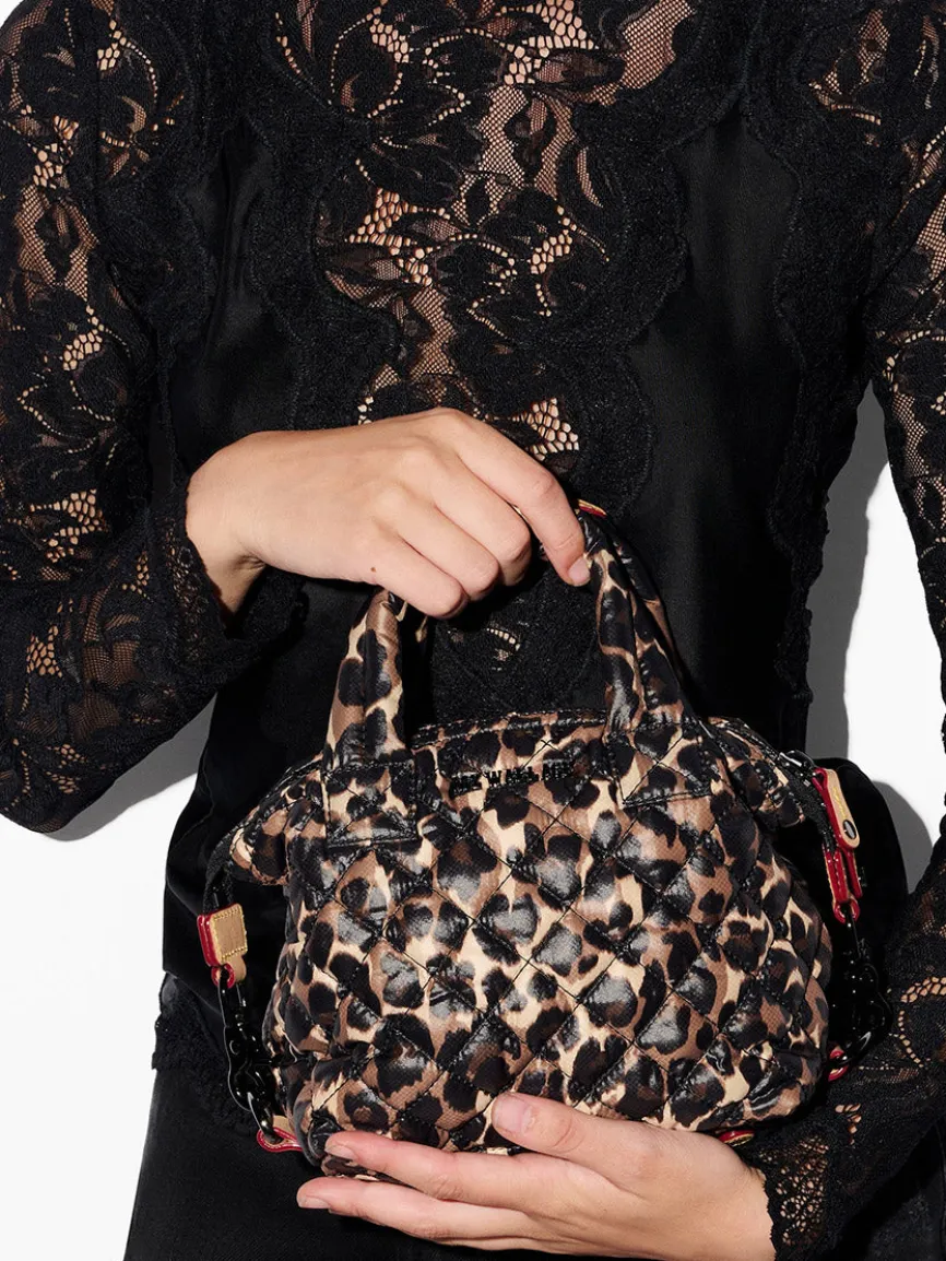 MZ Wallace Micro Sutton in Leopard Oxford