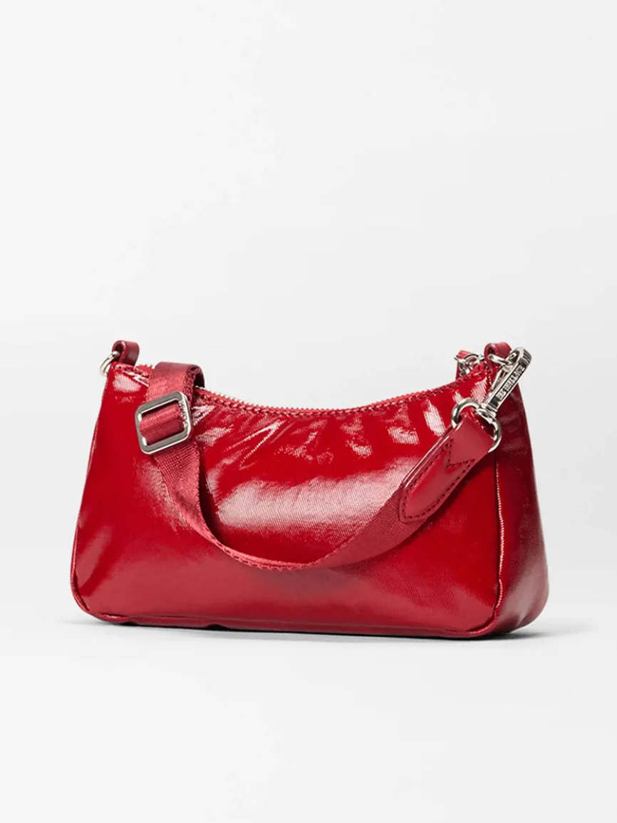 MZ Wallace Mini Chelsea Shoulder in Apple Gloss Bedford