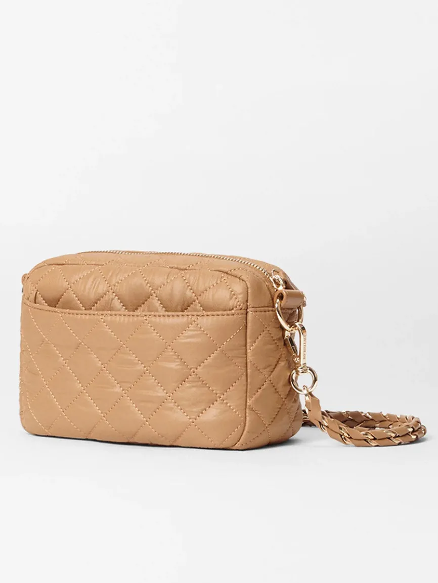 MZ Wallace Mini Crosby in Caramel Oxford